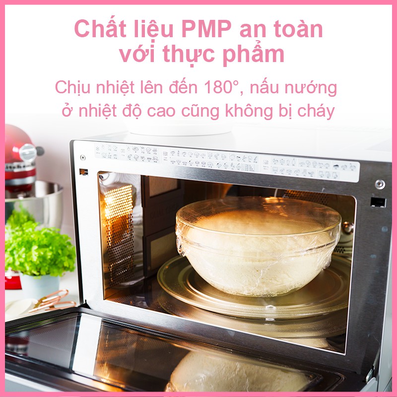 [Mã LIFEMALL25015 giảm 80K đơn 250K] Màng bọc thực phẩm chịu nhiệt cao hộp 50M