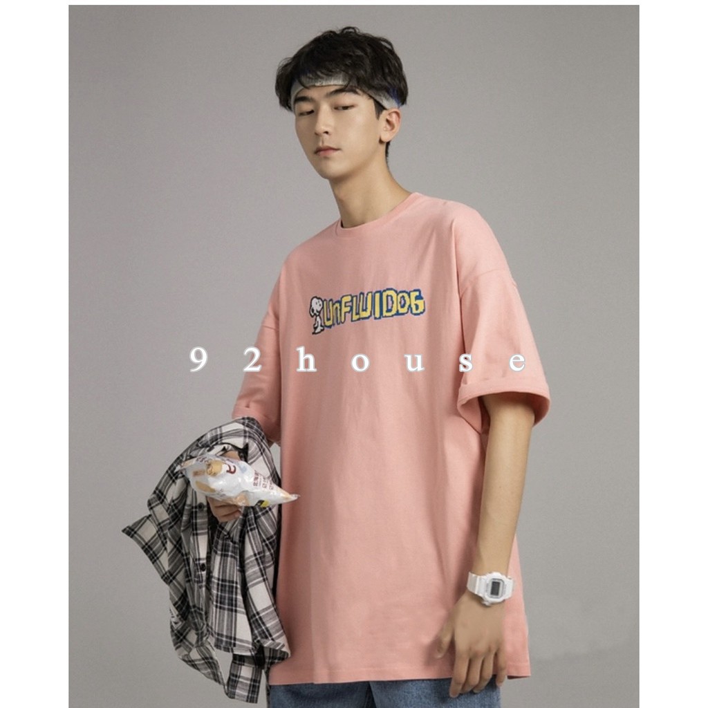 Áo thun tay lỡ form rộng unisex những đứa trẻ