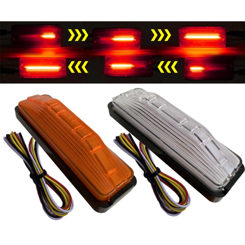 Đèn Led Cảnh Báo Hai Màu 28LED 3rd Gắn Đuôi Xe Hơi