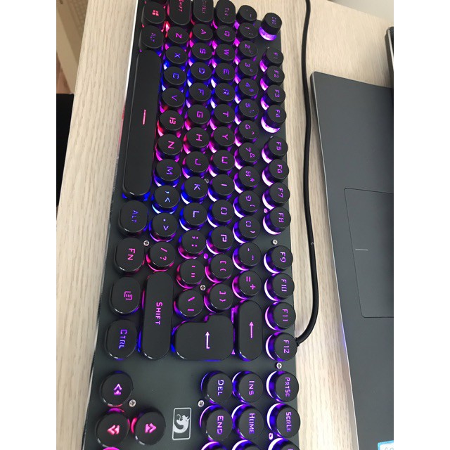 Bàn phím❤️FREESHIP❤️Bàn phím có dây cao cấp  có đèn led văn phòng nhập khẩu K100