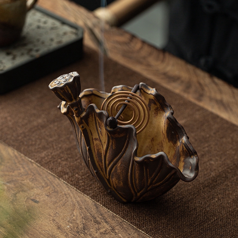 Retro style ceramic incense burner | BigBuy360 - bigbuy360.vn