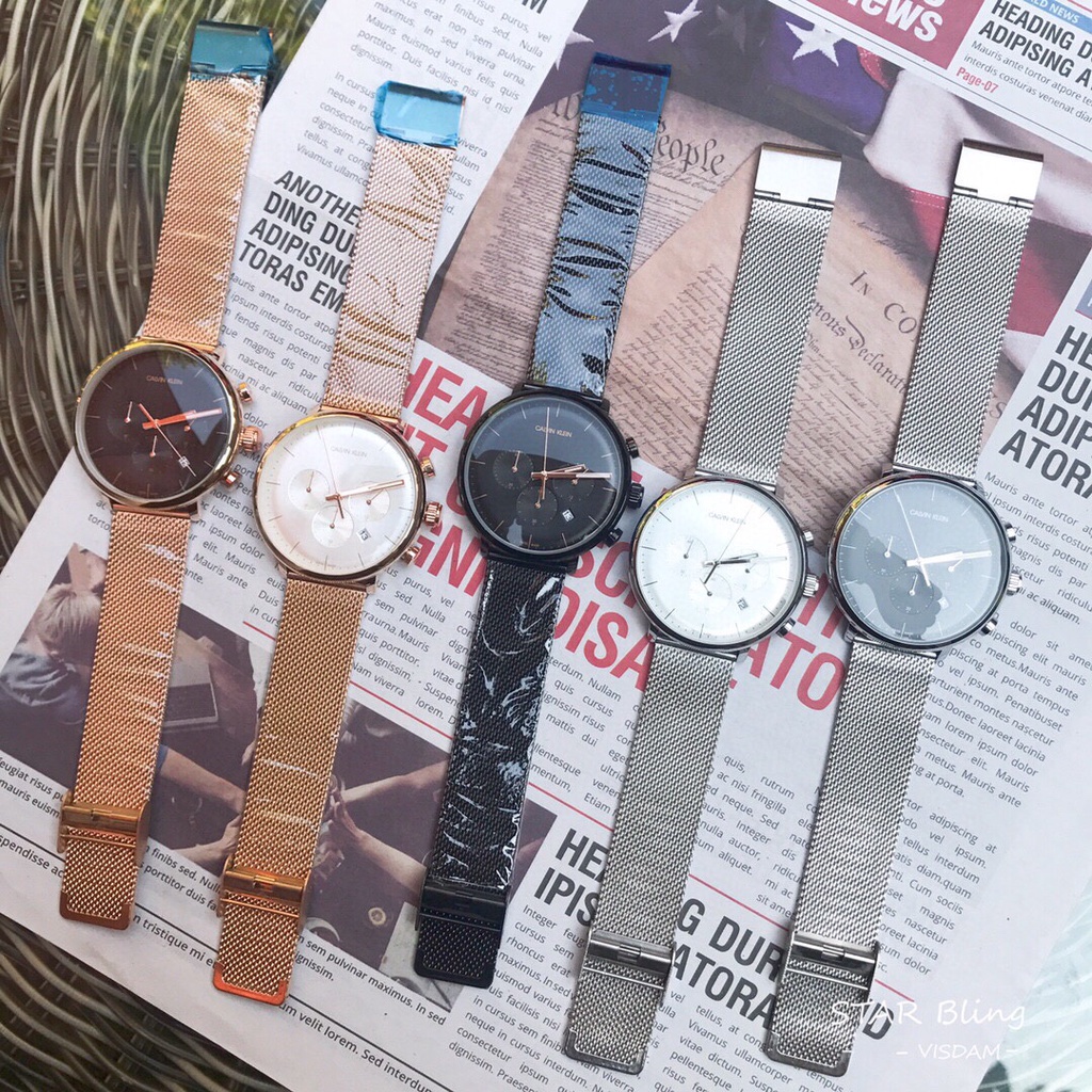 Đồng hồ nam ck cavencley city series six-pin multi-function chronograph 41mm