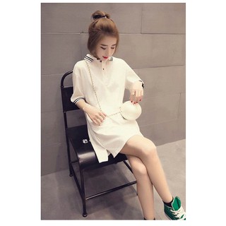 Váy đầm Polo bigsize hở lưng