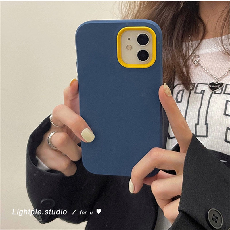 Ốp điện thoại silicon mềm 3 trong 1 dành cho iPhone 13 Pro Max 12 Pro Max 11 Pro Max 7+ XR XS MAX Pro XS 7 8 SE20
