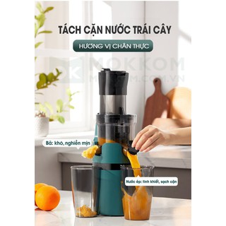 MÁY ÉP CHẬM - Mokkom MK-199 MÁY ÉP KIỆT BÃ (MÀU ĐỎ)