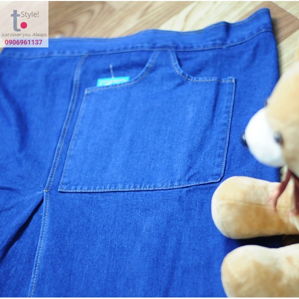 Váy chống nắng xẻ tà TSTYLE trơn cạp lưng thun nút bấm dễ đi xe máy phong cách Trẻ Trung | BigBuy360 - bigbuy360.vn