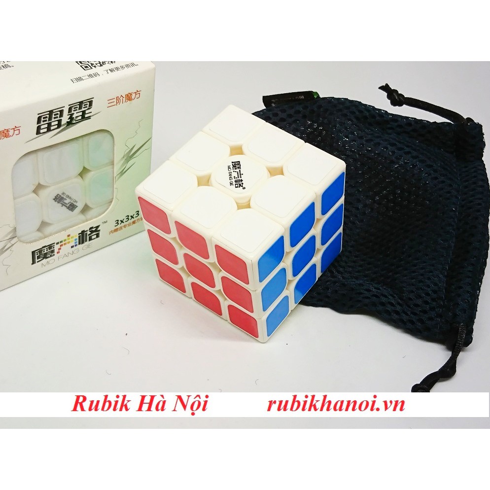 Rubik 3x3 Qiyi Thunderclap V1 Trắng