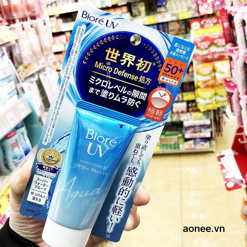 ✨✨Kem chống nắng – Biore UV Aqua Rich Watery Essence SPF 50+/ PA++++