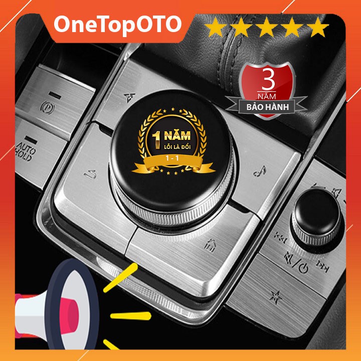Ốp Nút Điều Khiển Mazda 3 2020, Mazda 3 2021 Chất Liệu Nhôm Phay Xước Cao Cấp