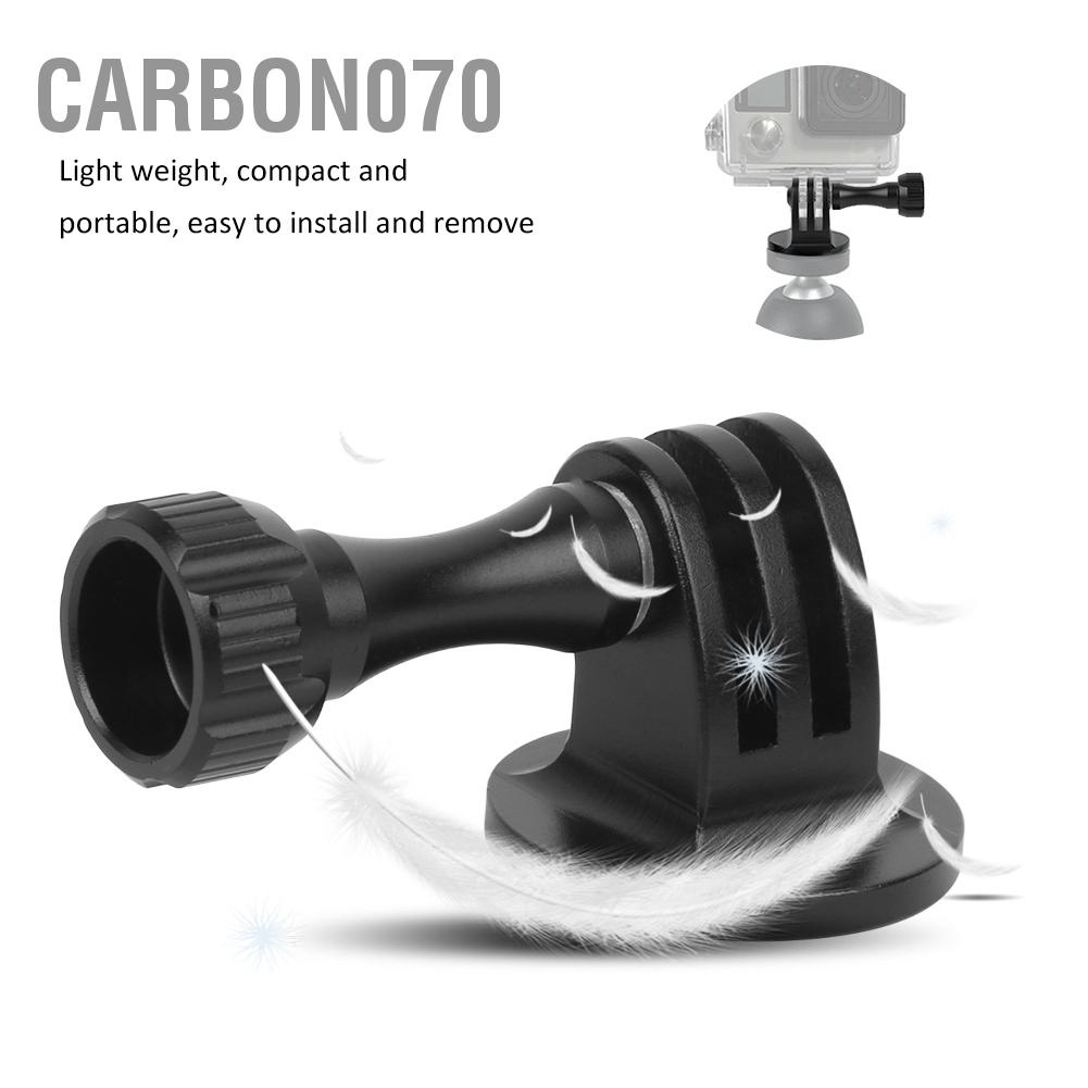 Carbon070 Đối với bộ chuyển đổi camera hành động GoPro cơ sở lắp đặt hợp kim nhôm đai ốc
