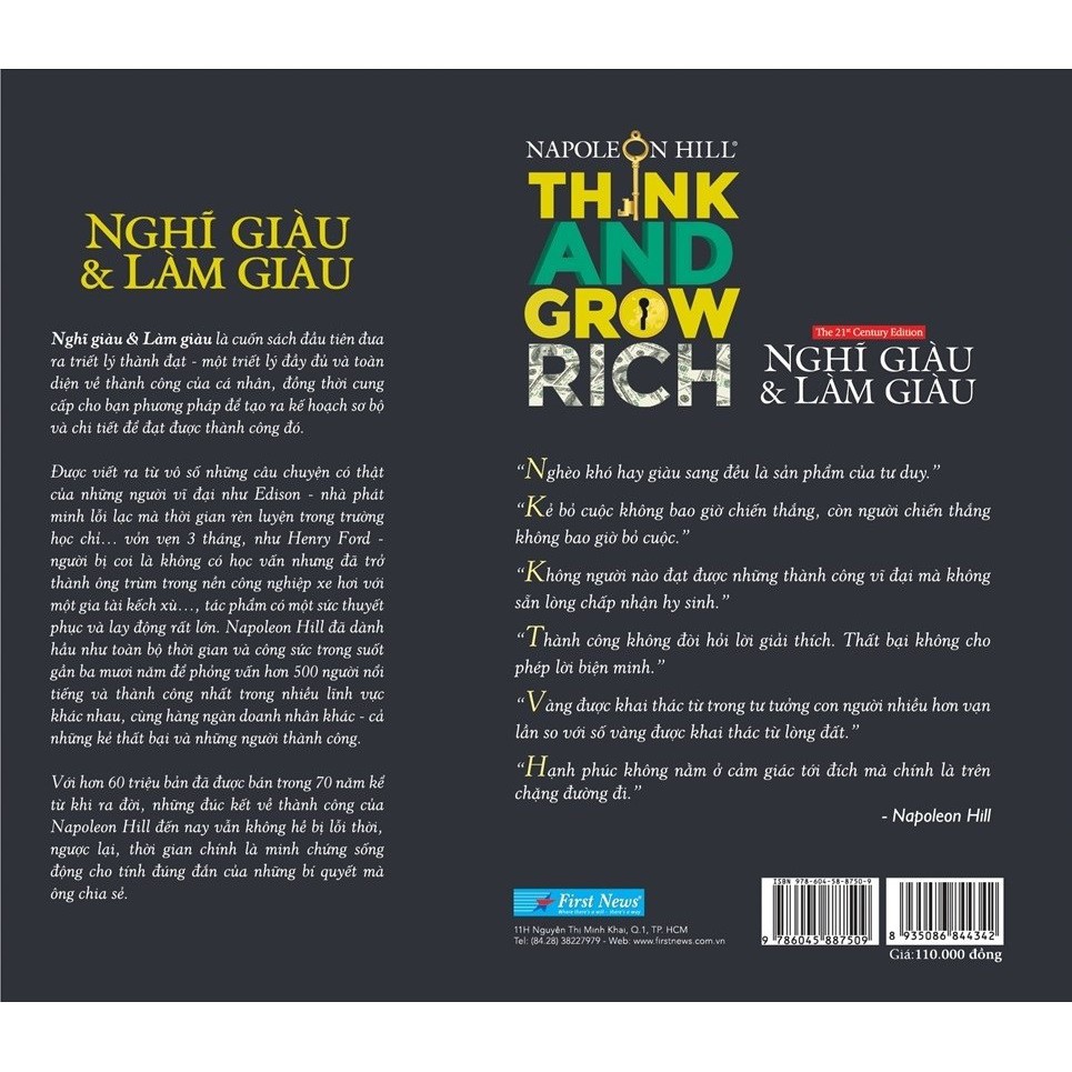 Sách - Nghĩ Giàu Và Làm Giàu (Tái Bản 2019)