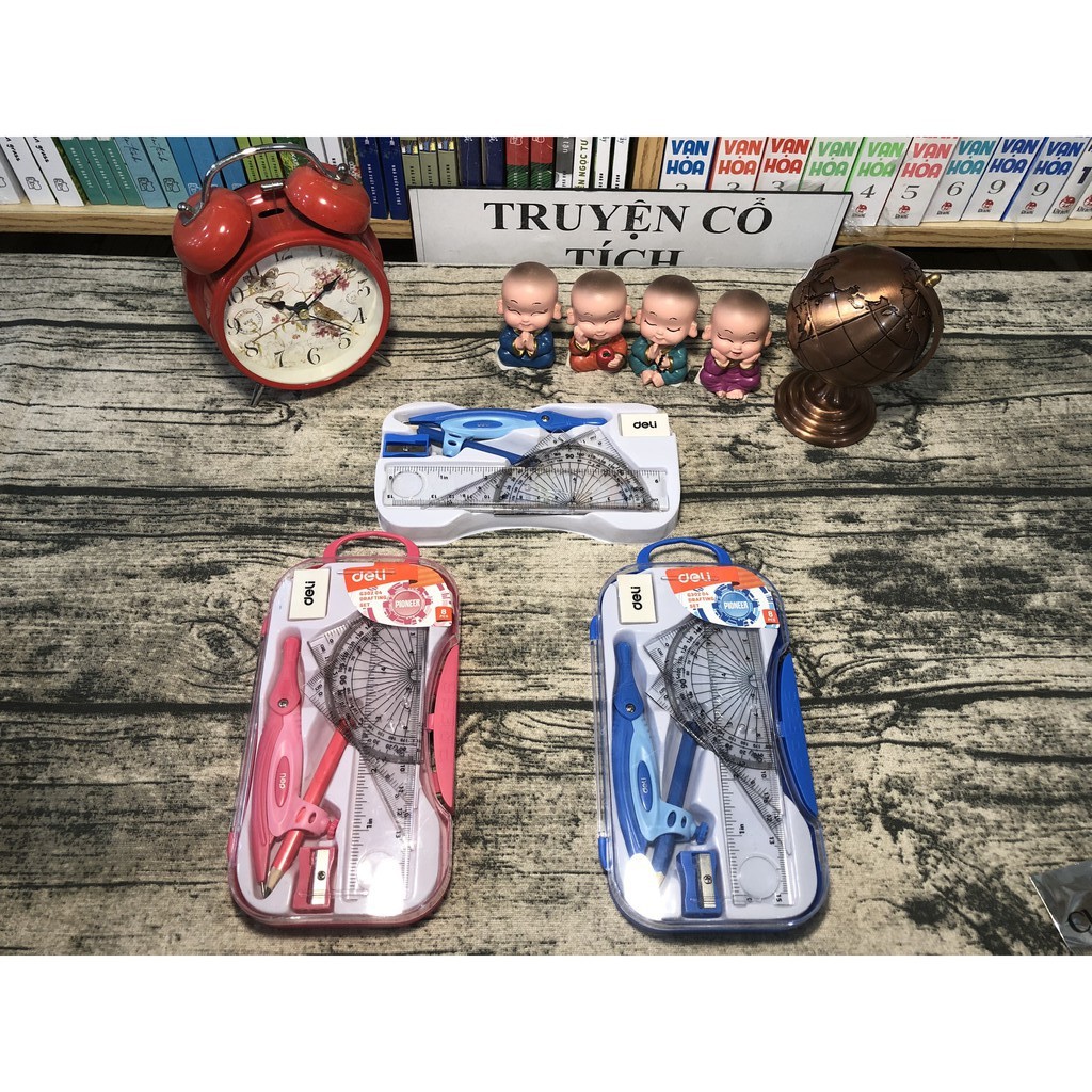 Bộ Dụng Cụ Eke Compa Deli [Uy Tín]