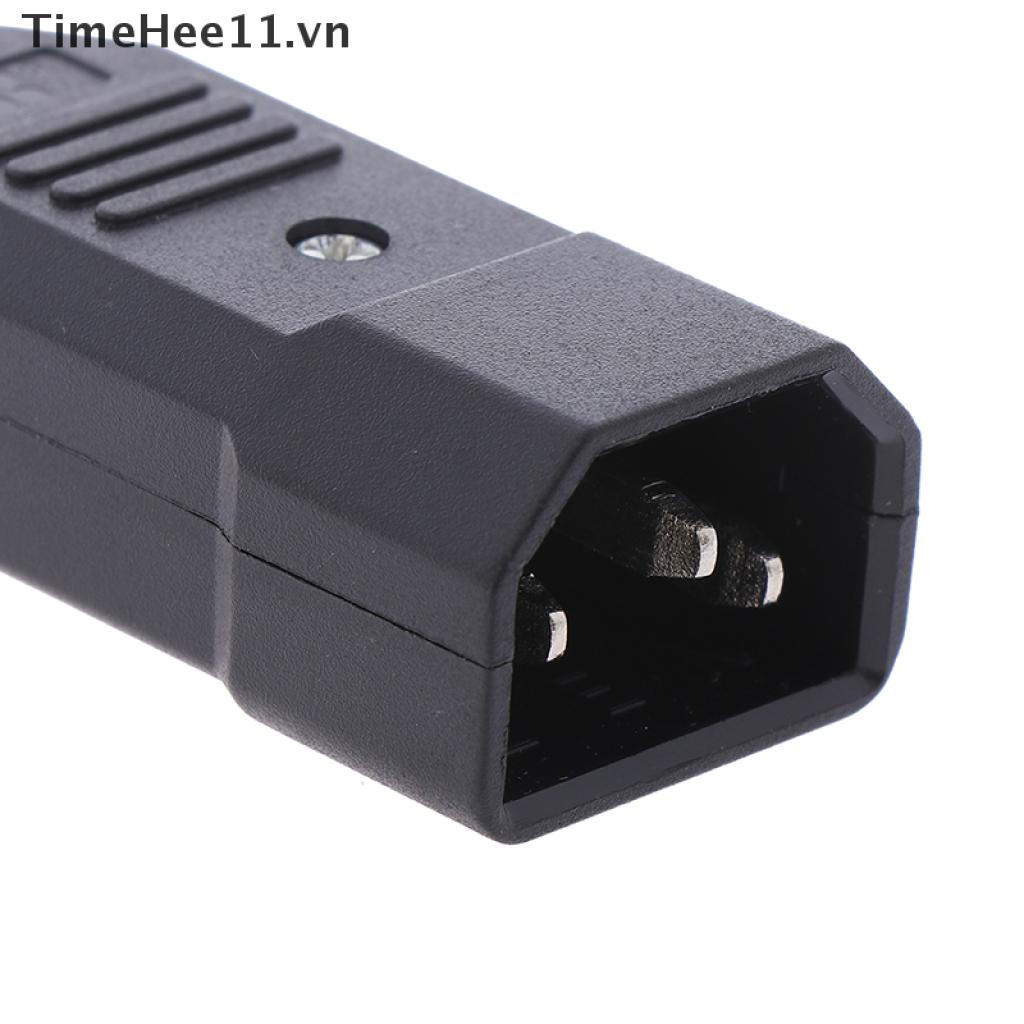 Phích Cắm Nguồn Ac 3 Pin Iec 320 C14 Phích Cắm (Timehee11) | BigBuy360 - bigbuy360.vn