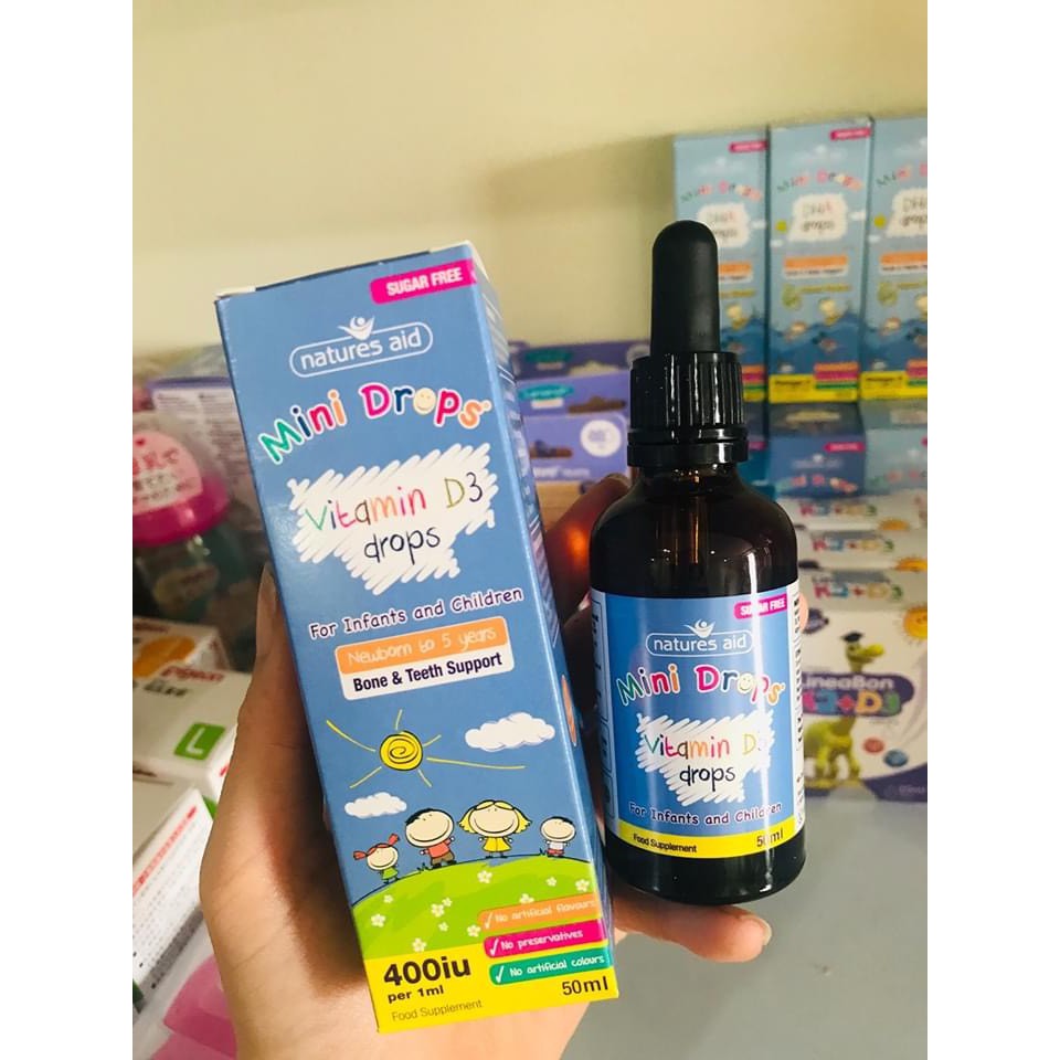 Vitamin D3 drops UK Shopee Việt Nam