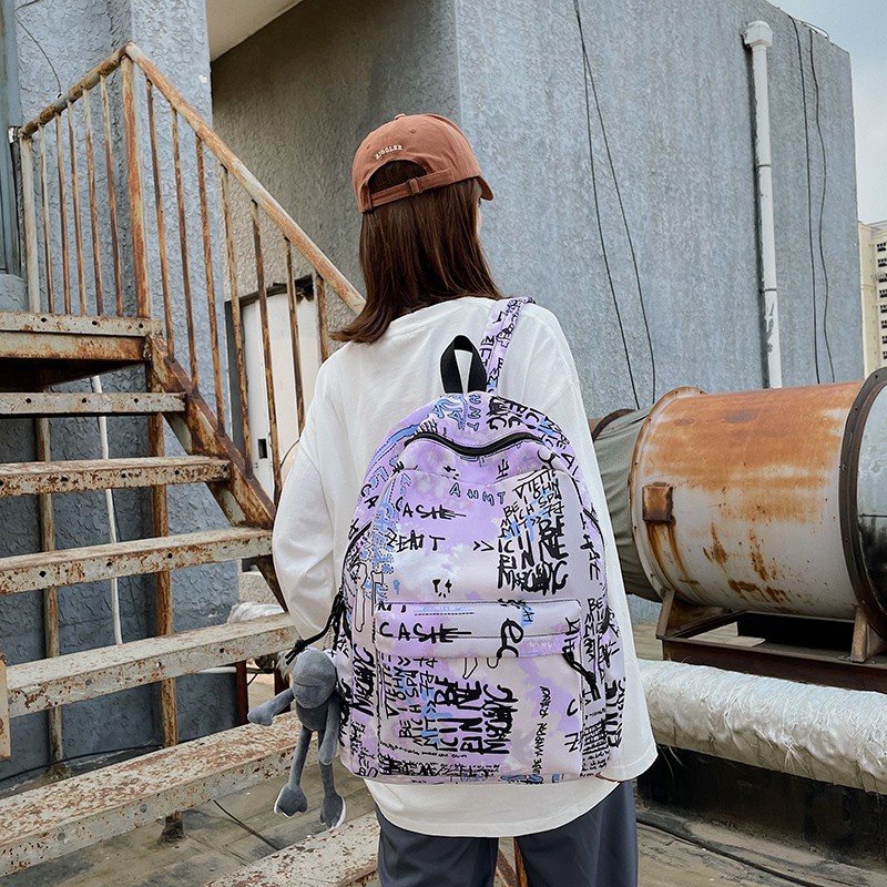 Ba Lô Đi Học Sức Chứa Lớn Kiểu Dáng Thời Trang Cho Nam Và Nữ