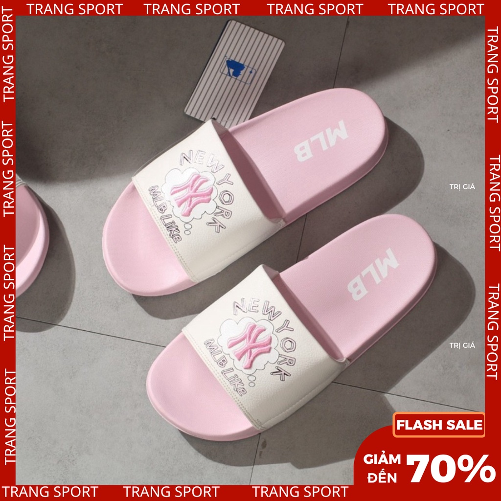 Dép 𝗠𝗟𝗕 𝗡𝗬 hàn quốc thời trang giới trẻ tặng kèm hộp