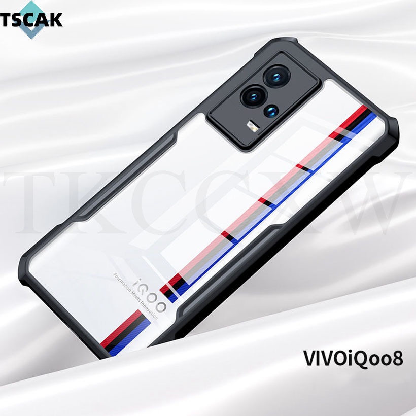 Ốp Điện Thoại Silicon Trong Suốt Chống Sốc Cho Vivo Y21 Y21e Y21a Y21t Y21S Y33S Y33t IQOO 9 8 Z6 Pro Z5