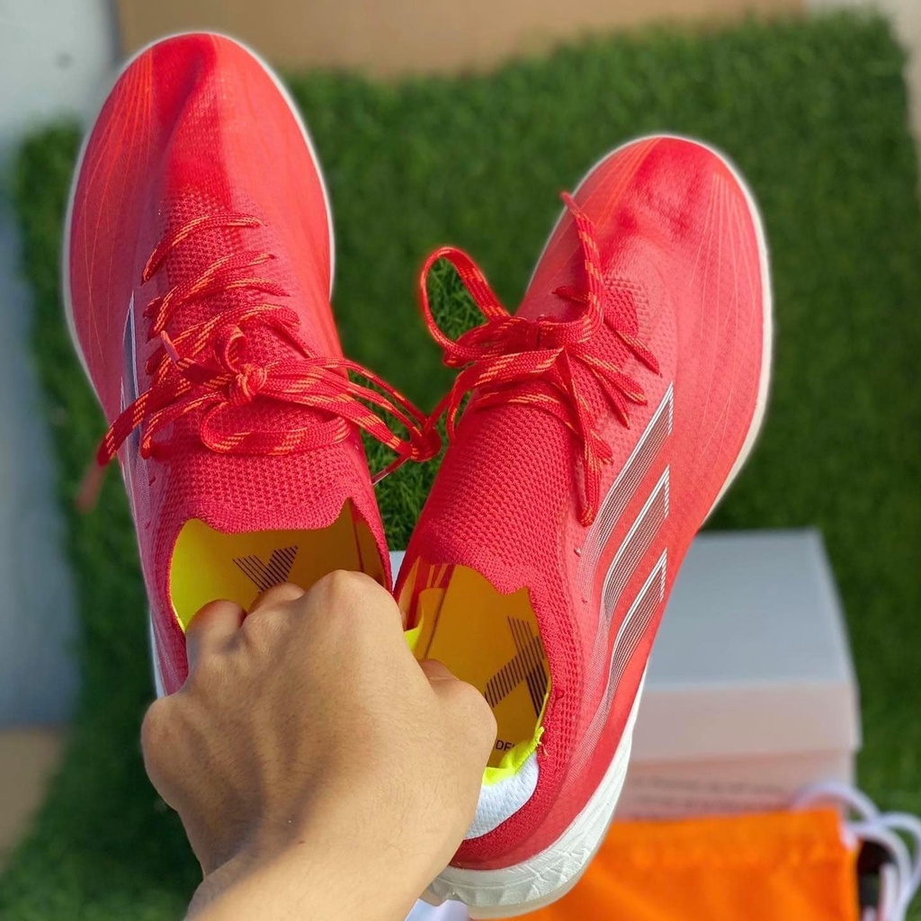 Giày Đá Bóng X Speedflow.1 TF Màu Đỏ Giày Đá Bóng Sân Cỏ Nhân Tạo