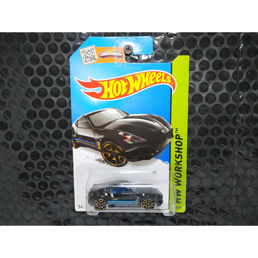 Hot Wheels Mô Hình Đồ Chơi Xe Hơi Nissan 370z Đen