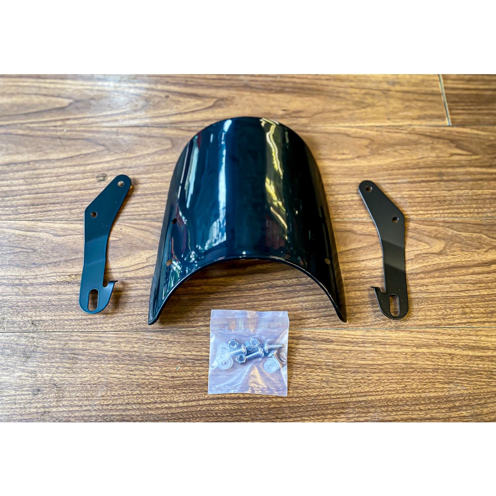 MÃO CHẮN GIÓ MẪU DÀI DÀNH CHO YAMAHA XSR 155 - HONDA CB150-CB300R cực đẹp và Phong Cách. Sản phẩm kính cao cấp.