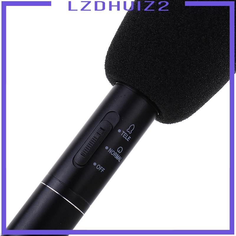 Les Fleurs Interview Microphone Uni-Directional Condenser Recording Speech Microphone B