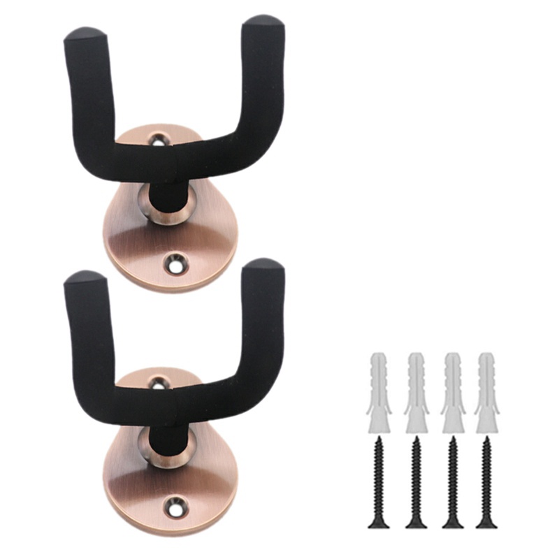 Set 2 Móc Treo Đàn Ghi Ta Điện / Acoustic / Bass Gắn Tường