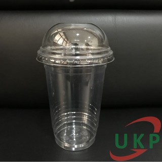 50 Cốc Nhựa 500ml Cứng Cáp Kèm Nắp Cầu