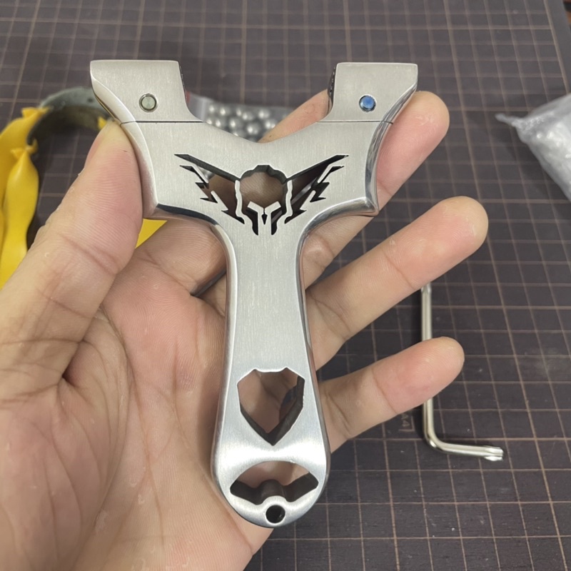ná vua khỉ hoàn thiện + ốc titan tặng 2 dây và 100 viên bi
