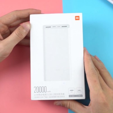 [ Bảo hành 12 tháng ] Pin sạc dự phòng 20000 mAh, pin dự phòng xiaomi chính hãng tích hợp mạch bảo vệ thông minh