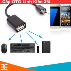 Cáp OTG USB Cái-MicroUSB ( Kết nối điện thoại với USB, Chuột, Tay Game... )