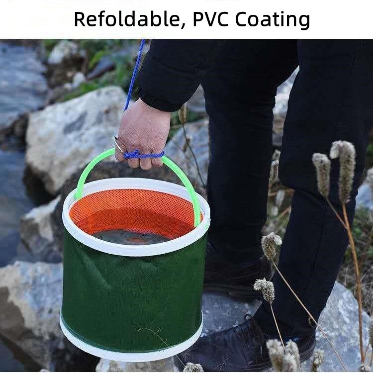 Xô Đựng Cá Có Thể Gấp Gọn Đa Năng Tiện Dụng