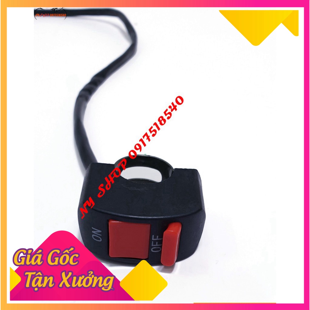 CÔNG TẮC CÙM ON/OFF DÀNH CHO XE GHI ĐÔNG TRẦN CHO ANH EM ĐỘ CHẾ ( SLL &lt;10 = 13K/1C)  (Ảnh Sp thật)