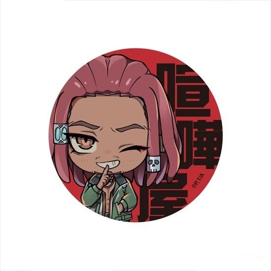 Combo 9 huy hiệu cài áo IN HÌNH Akudama drive anime chibi dễ thương tiện lợi