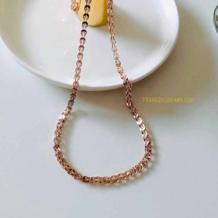 Dây chuyền titan đuôi phụng sang chảnh