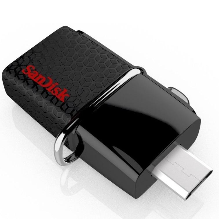 USB OTG Sandisk 3.0 Ultra Dual 128GB 150MB/s (Bạc)