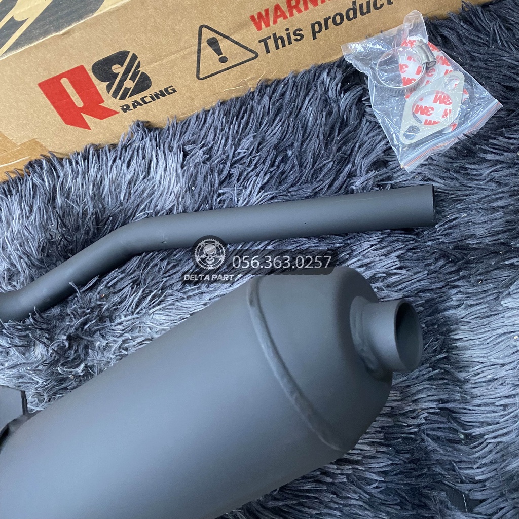 Pô Tăng R8 Dáng Zin Thế Hệ Mới Wave S 110, RSX 110, Blade 110