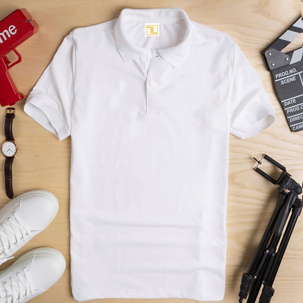 Áo polo nam - Áo thun nam cổ đức - Chất liệu cotton co giãn 4 chiều, dày dặn, thấm hút mồ hôi, mặc vô cùng thoải mái | BigBuy360 - bigbuy360.vn