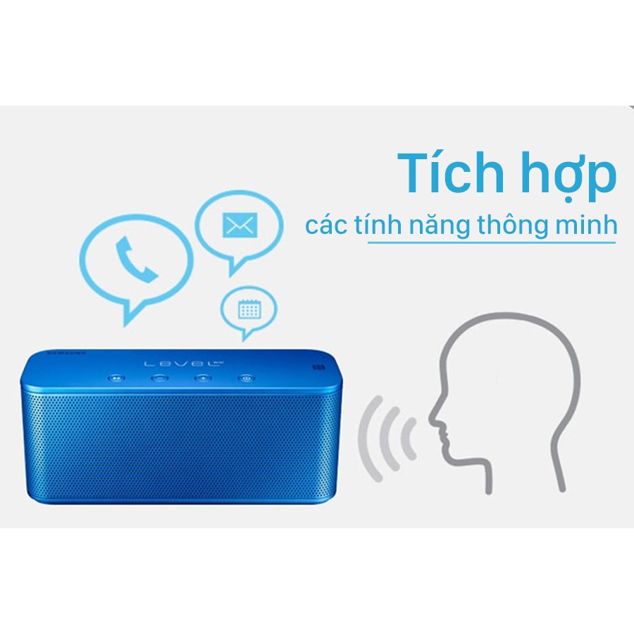 Loa Bluetooth Samsung Level Box Mini - Bạc - Hàng Chính Hãng