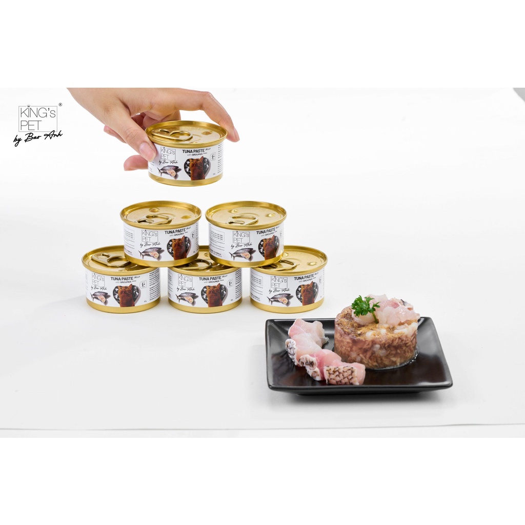 Pate KING'S PET Jelly by Bảo Anh Cho Mèo Từ 1 Tháng Tuổi