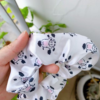 Cột tóc scrunchies doreamon, khủng lông, scrunchies bạch tuộc