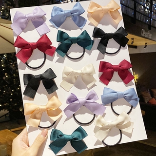 Set 2 dây cột phối nơ mini xinh xắn thời trang