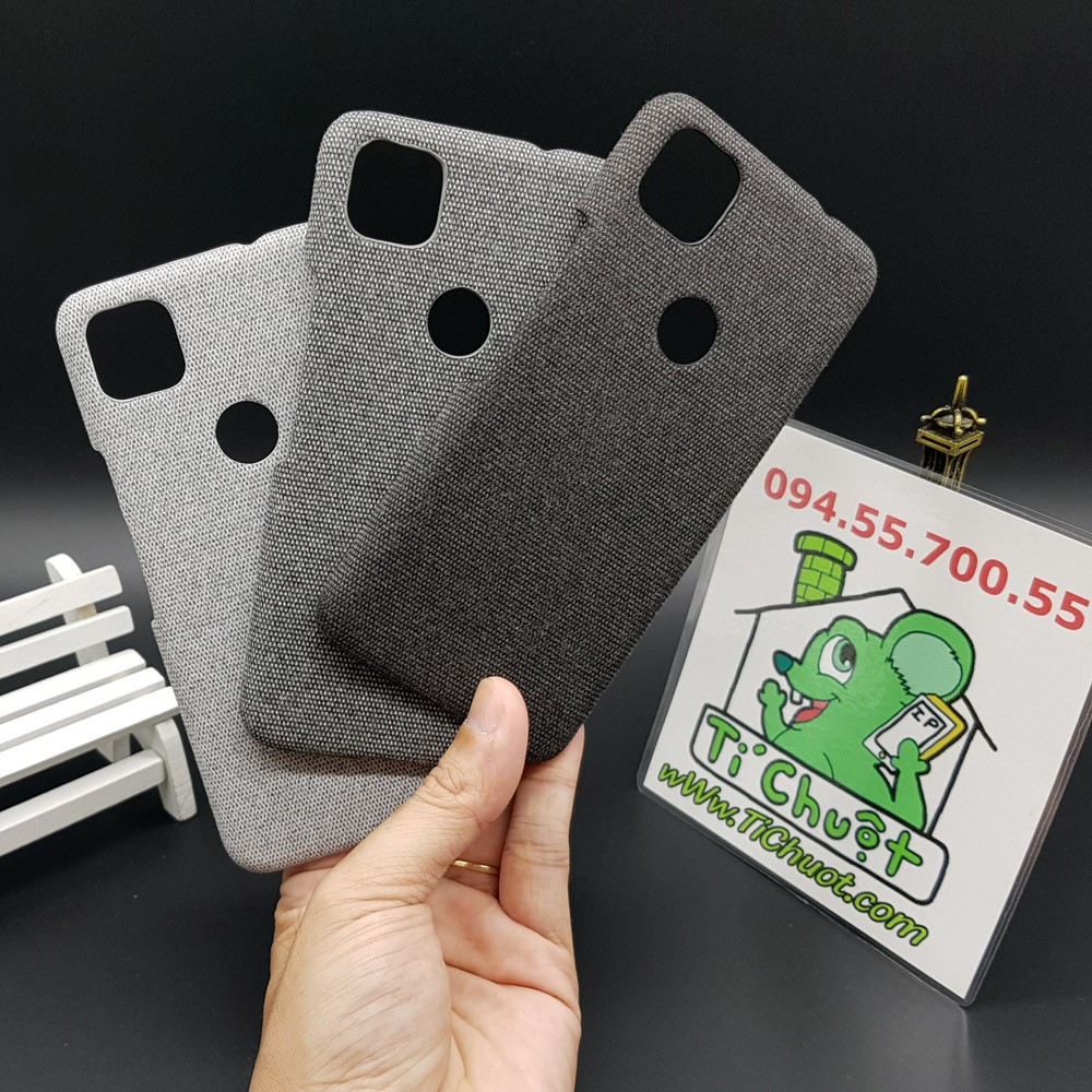[Cao Cấp] Ốp Lưng Google Pixel 4A Bọc Vải Fabric