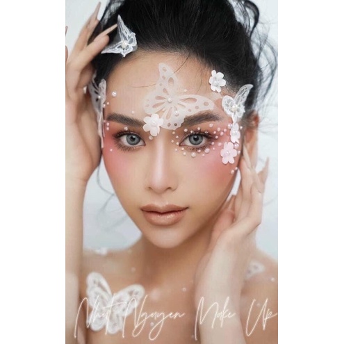 Combo Tấm dán Ngọc , đá sử dụng trong make up hoá trang đính mặt ,gắn tóc siêu đẹp