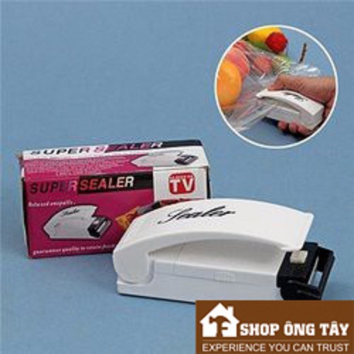 Máy Hàn Miệng Túi Cầm Tay Mini Đóng Gói Thực Phẩm, Máy Hàn Miệng Túi Nilon Cầm Tay Giúp Bảo Quản Thực Phẩm Cực Tốt 4.8