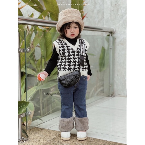 Túi Dior yên ngựa đeo chéo siêu xinh cho bé