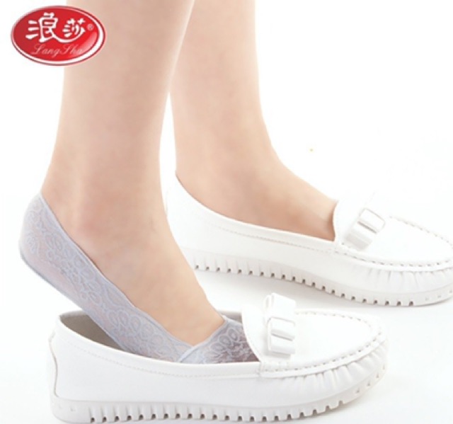 ZT5351 Tất ren chất cotton kháng khuẩn