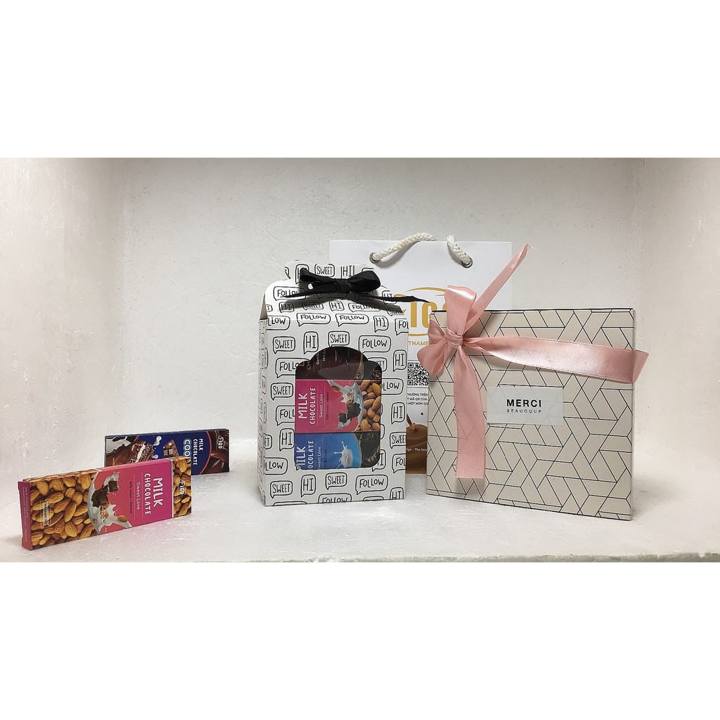 [16.5x9x5 - QUÀ TẶNG] Hộp Qùa tặng Chocolate, Socola cho ngày Valentine, Hộp quà Đựng Cao cấp, tiện lợi mang đi tặng | BigBuy360 - bigbuy360.vn