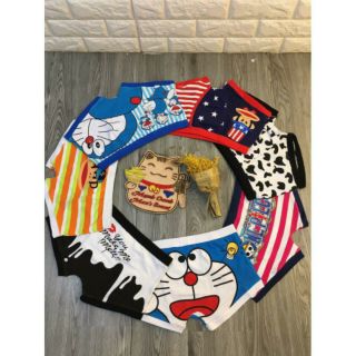 Combo khách sỉ 22c sịp hoạt hình - quần lót nam boxer hoạt hình chất cotton co dãn 4 chiều đủ mẫu cực cute
