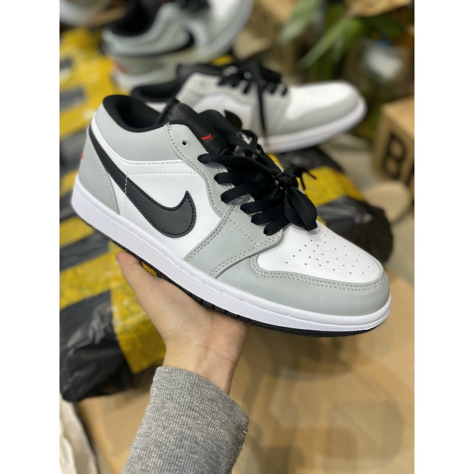 Giày thể thao Jordan 1 đen trắng cổ thấp, Giày JD low panda nam nữ siêu hot dễ phối đồ - Hàng chuẩn Full Box Bill | BigBuy360 - bigbuy360.vn