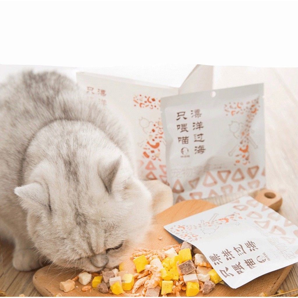 GÓI THỊT KHÔ GIÀU PROTEIN CHO MÈO